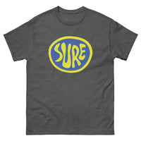 100% cotton classic tee "SURE"