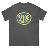 100% cotton classic tee "SURE"