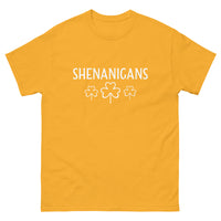 100% cotton classic tee "SHENANIGANS"