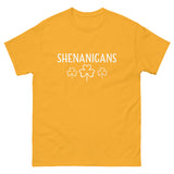 100% cotton classic tee "SHENANIGANS"