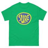 100% cotton classic tee "SURE"