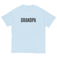 100% cotton classic tee "Grandpa's Here"