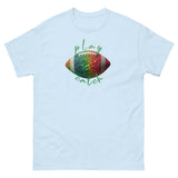 100% cotton classic tee "PLAY CATCH"