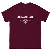 100% cotton classic tee "SHENANIGANS"