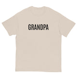 100% cotton classic tee "Grandpa's Here"