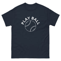 100% cotton tee "PLAY BALL"