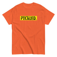 100% cotton classic tee. "PICKLED."