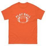 100% cotton tee  "PLAY BALL"