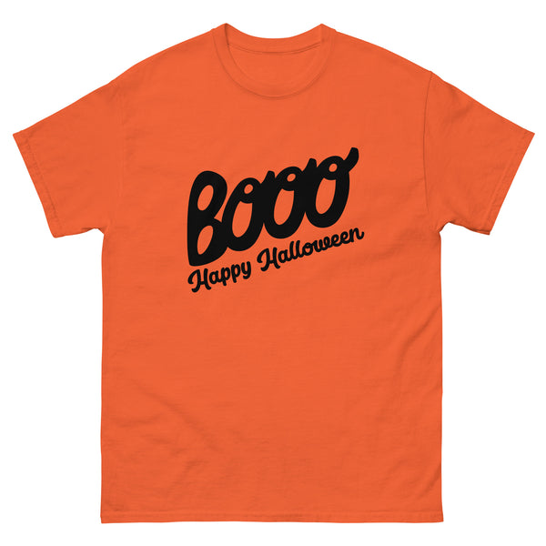 100% cotton classic tee  "BOO HAPPY HALLOWEEN""