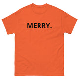 100% cotton classic tee  "MERRY"