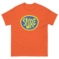 100% cotton classic tee "SURE"