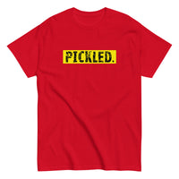 100% cotton classic tee. "PICKLED."