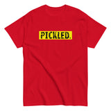 100% cotton classic tee. "PICKLED."