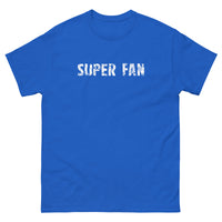 100% cotton classic tee "SUPER FAN"