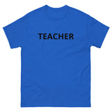 100% cotton classic tee "TEACHER"