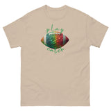 100% cotton classic tee "PLAY CATCH"