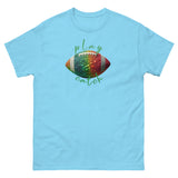 100% cotton classic tee "PLAY CATCH"