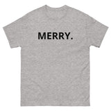 100% cotton classic tee  "MERRY"