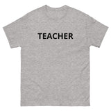 100% cotton classic tee "TEACHER"