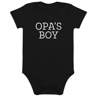 100% Cotton Onesie  "OPA'S BOY"