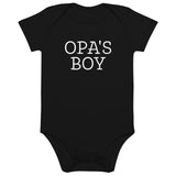 100% Cotton Onesie  "OPA'S BOY"