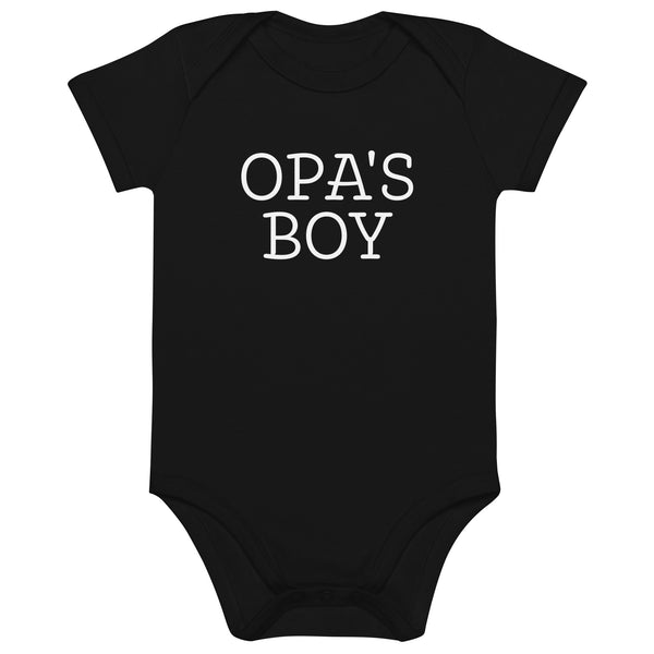 100% Cotton Onesie  "OPA'S BOY"