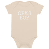 100% Cotton Onesie  "OPA'S BOY"