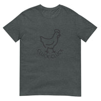 100% cotton soft short-sleeve t-shirt with chicken