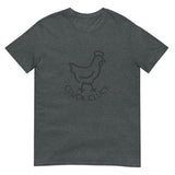 100% cotton soft short-sleeve t-shirt with chicken