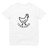 100% cotton soft short-sleeve t-shirt with chicken