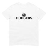 100% cotton t-shirt  "GO DODGERS"