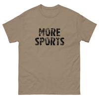 100% cotton classic tee "MORE SPORTS"