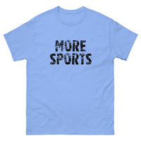 100% cotton classic tee "MORE SPORTS"