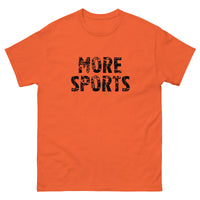 100% cotton classic tee "MORE SPORTS"