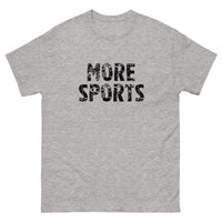 100% cotton classic tee "MORE SPORTS"