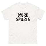 100% cotton classic tee "MORE SPORTS"