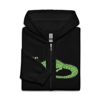 Unisex heavy blend zip hoodie "CROC"