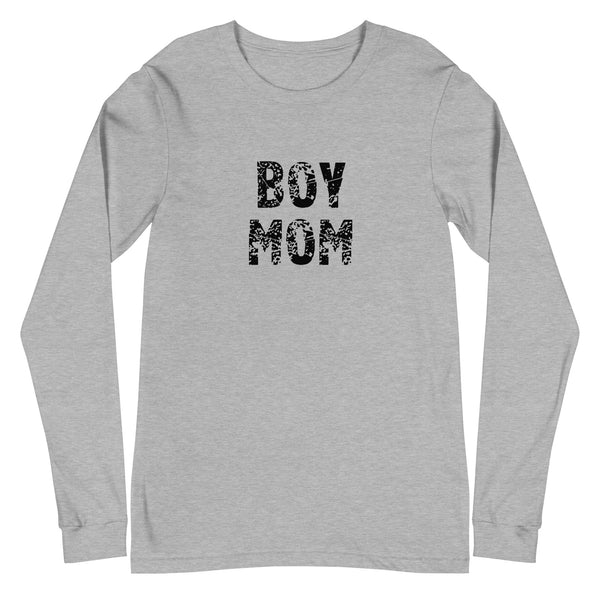 Unisex Long Sleeve Tee "BOY MOM"