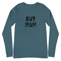 Unisex Long Sleeve Tee "BOY MOM"