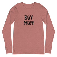 Unisex Long Sleeve Tee "BOY MOM"