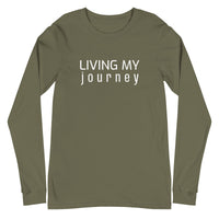 Long Sleeve Tee "LIVING MY JOURNEY"