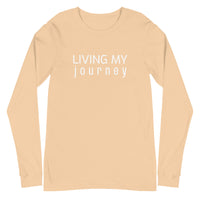 Long Sleeve Tee "LIVING MY JOURNEY"