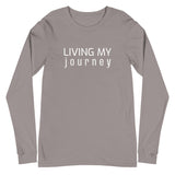 Long Sleeve Tee "LIVING MY JOURNEY"