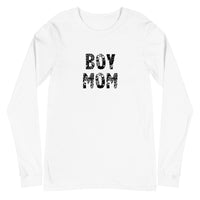 Unisex Long Sleeve Tee "BOY MOM"