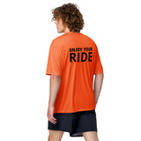 Performance crew neck t-shirt "ENJOY YOUR RIDE" (on back of shirt)