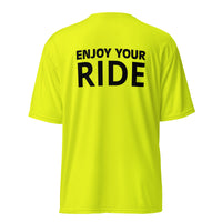 Performance crew neck t-shirt "ENJOY YOUR RIDE" (on back of shirt)