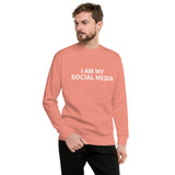 Unisex Premium Sweatshirt "I AM MY SOCIAL MEDIA"