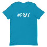 Unisex t-shirt feels soft and lightweight "#PRAY"