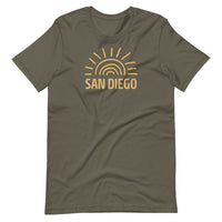 Soft and lightweight t-shirt with just the right amount of stretch "GO SAN DIEGO"