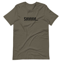 Soft and lightweight t-shirt with just the right amount of stretch "SHHHH..."